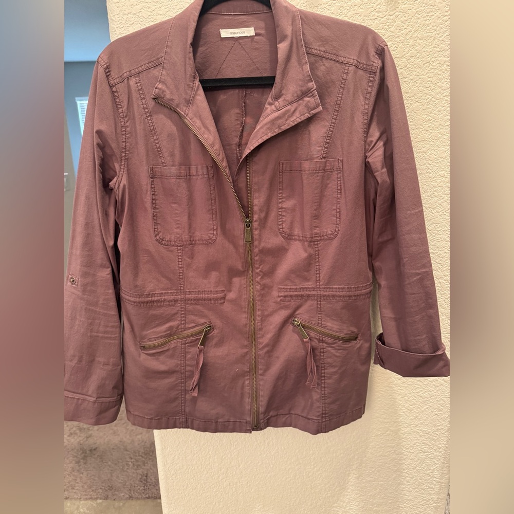 Maurices Women's Mauve Jacket